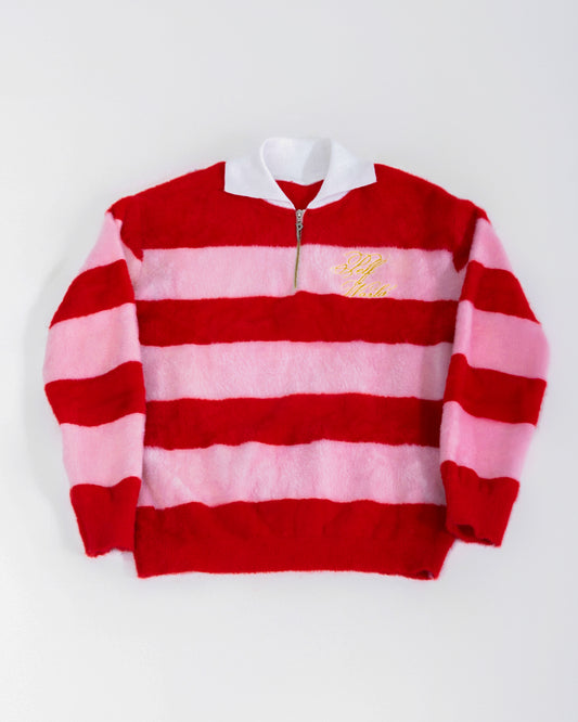 " Mr. Pelf " Mohair Polo Shirt