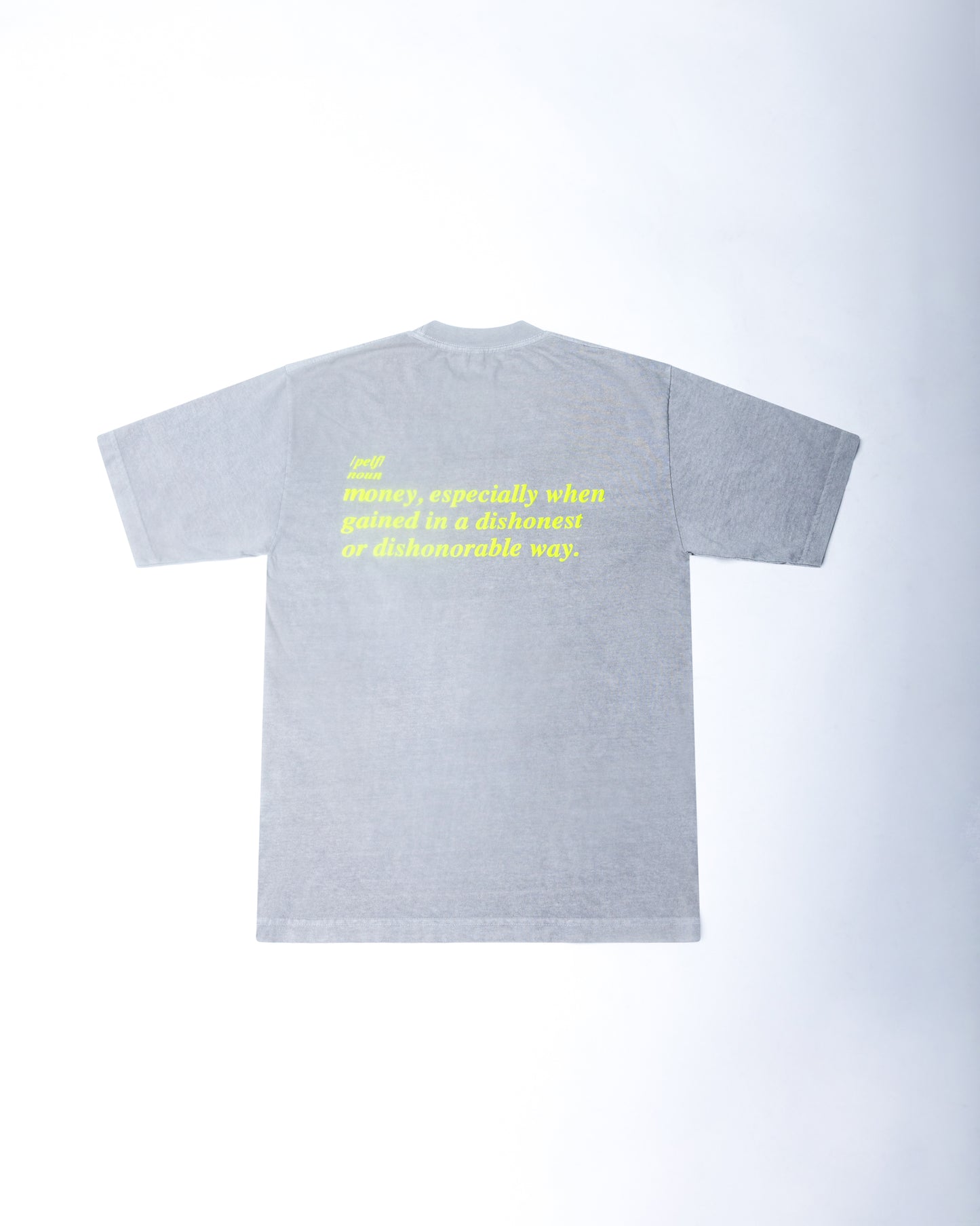 Flame Body Definition Tee - Grey/Green