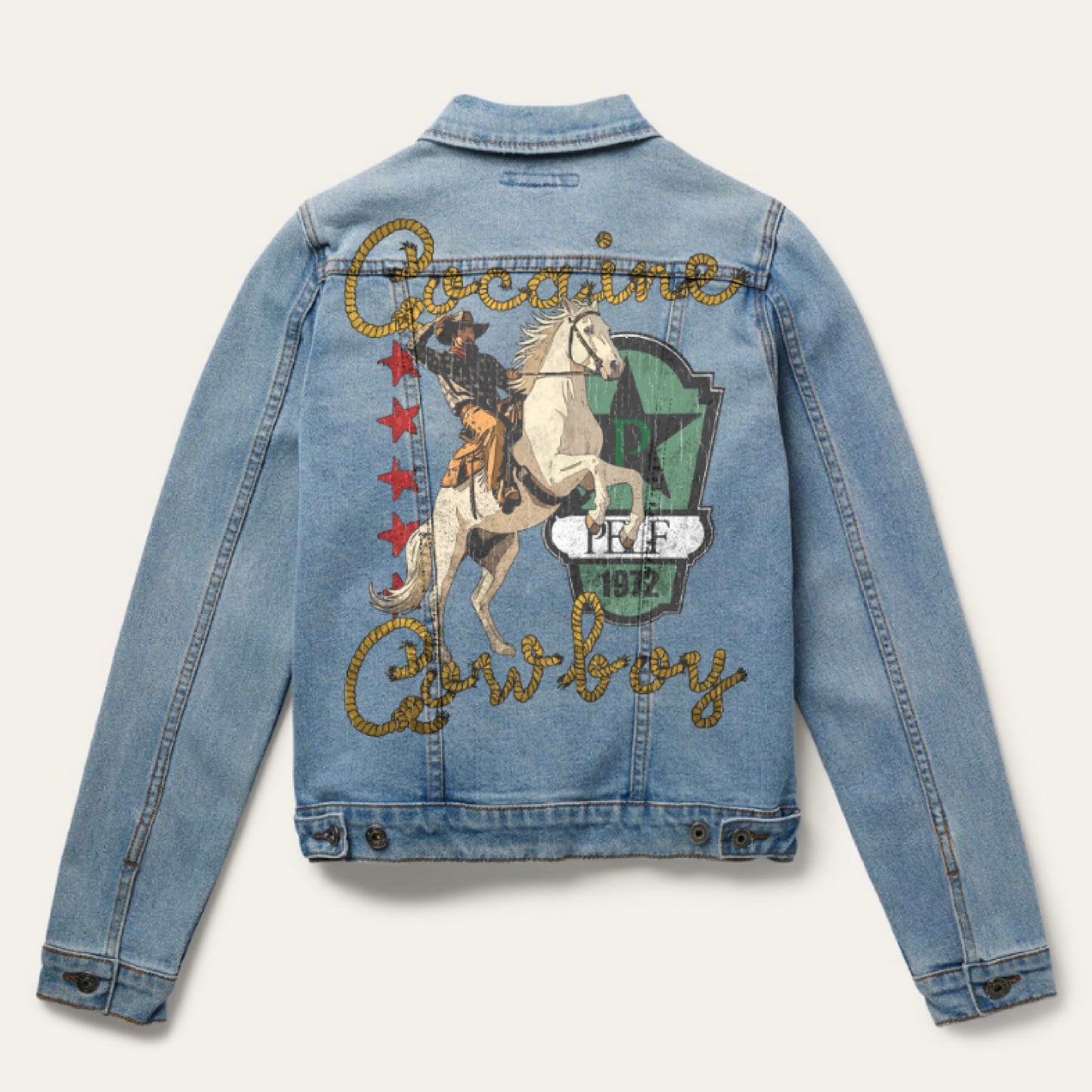 " Cocaine Cowboy " Jean Jacket